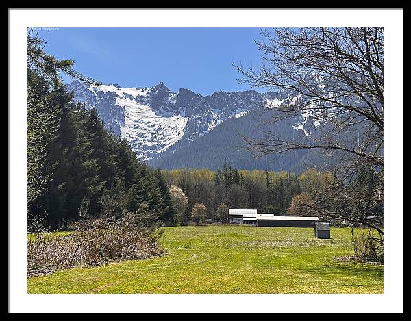 Valley - Framed Print