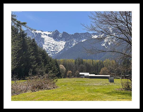 Valley - Framed Print