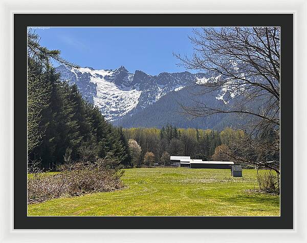 Valley - Framed Print