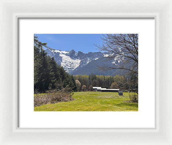 Valley - Framed Print
