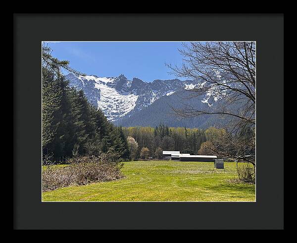 Valley - Framed Print