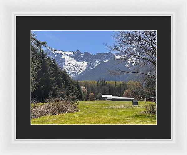 Valley - Framed Print