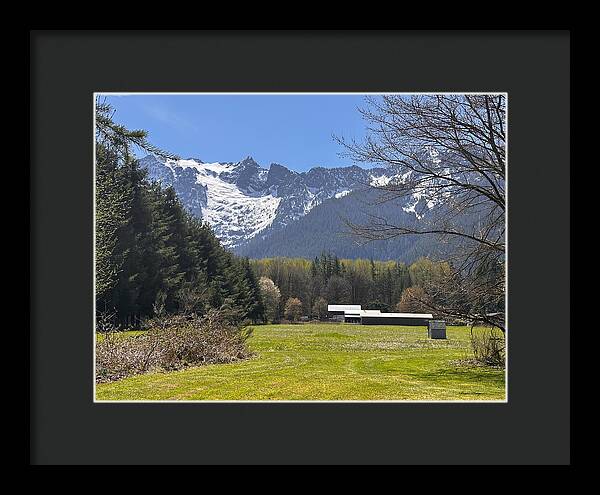 Valley - Framed Print