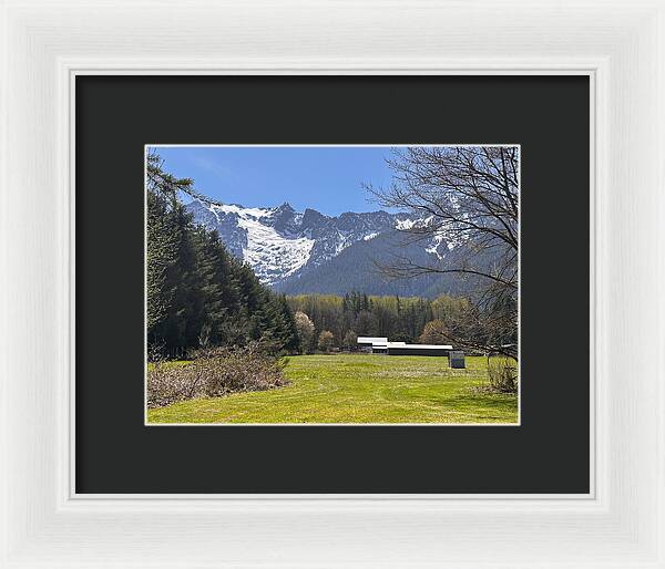 Valley - Framed Print