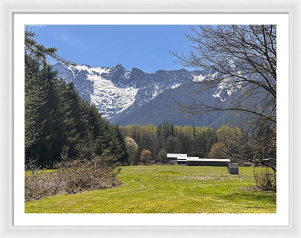 Valley - Framed Print