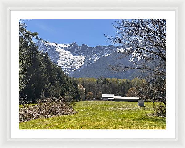 Valley - Framed Print