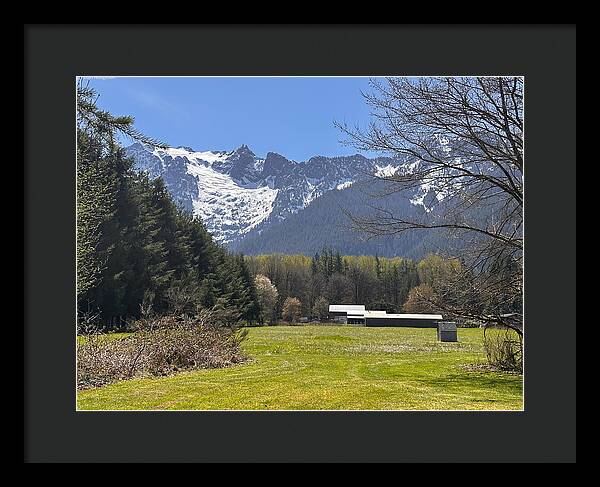 Valley - Framed Print