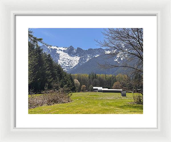 Valley - Framed Print