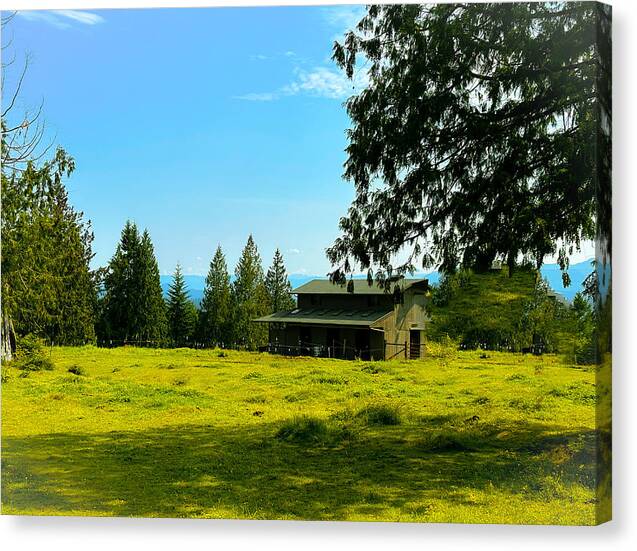 Valley view - Canvas Print