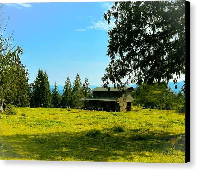 Valley view - Canvas Print