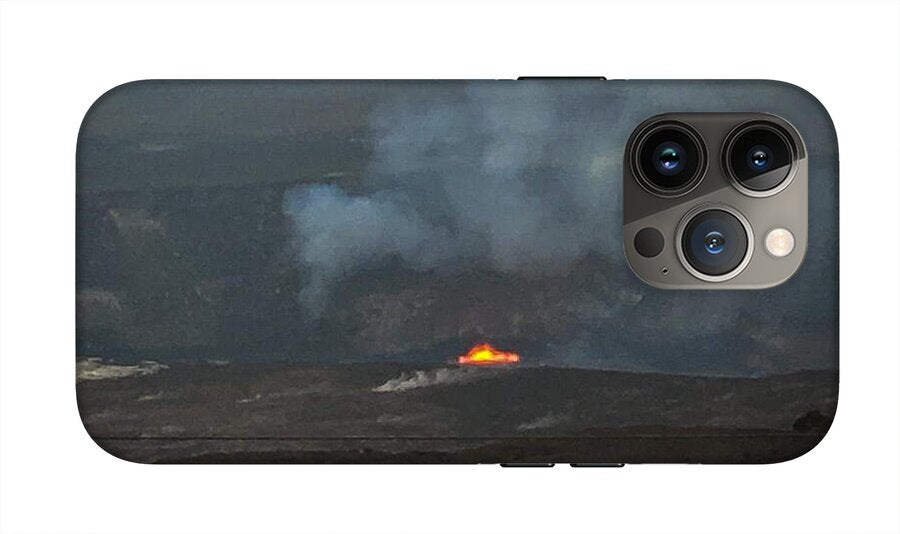 Volcano in Hawaii - Phone Case