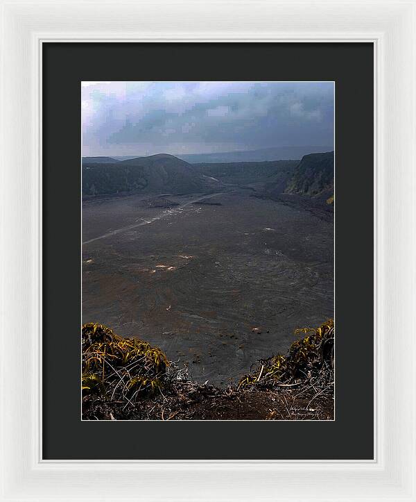 Volcano Planes - Framed Print