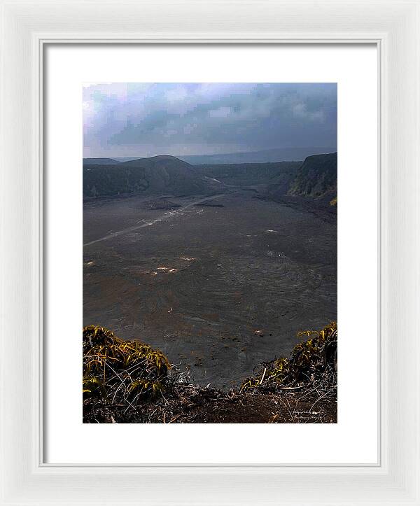 Volcano Planes - Framed Print