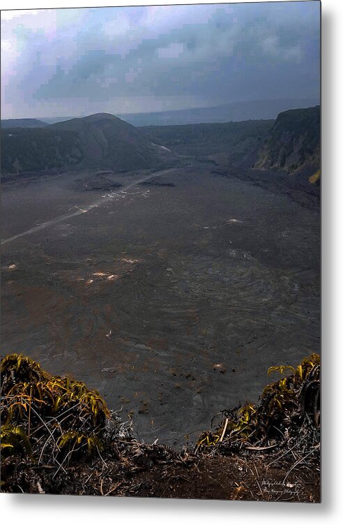 Volcano Planes - Metal Print