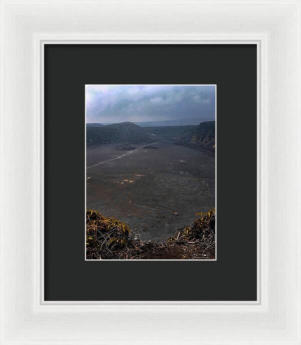 Volcano Planes - Framed Print