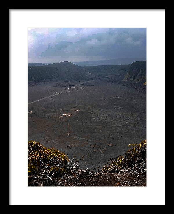 Volcano Planes - Framed Print