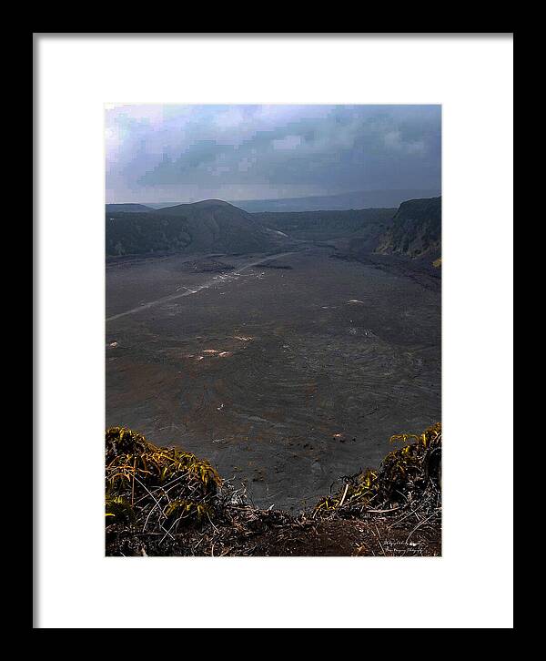 Volcano Planes - Framed Print
