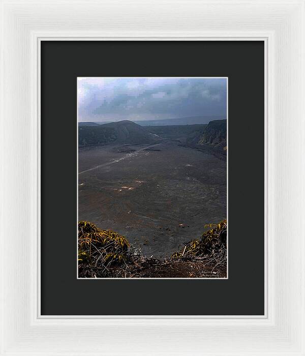 Volcano Planes - Framed Print