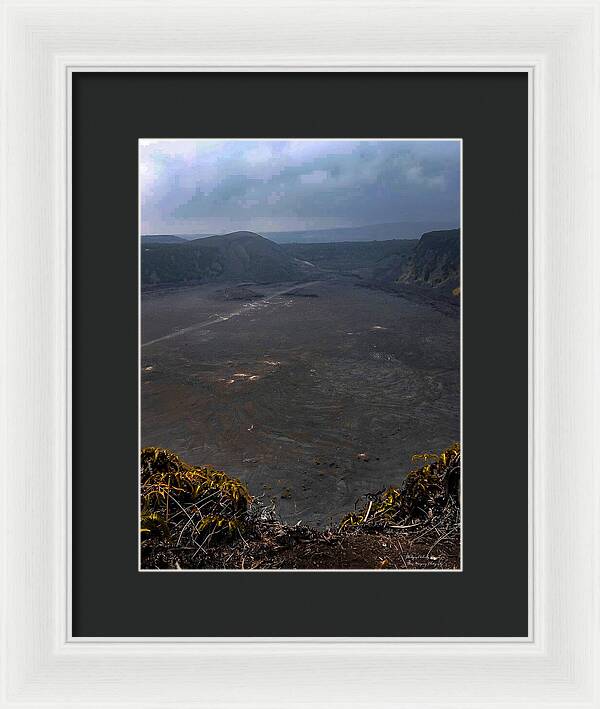 Volcano Planes - Framed Print