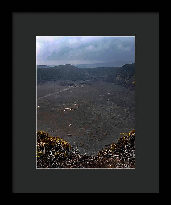 Volcano Planes - Framed Print