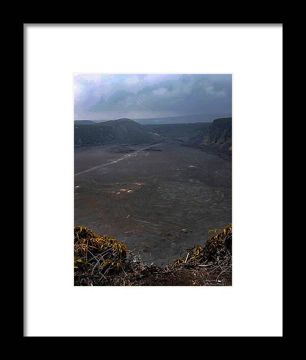 Volcano Planes - Framed Print