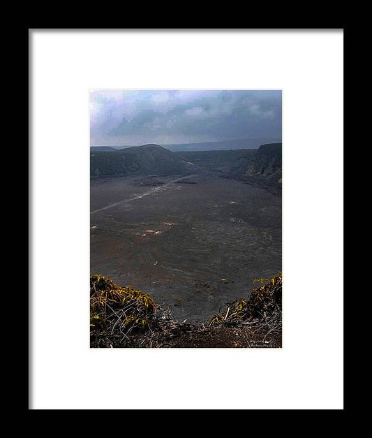 Volcano Planes - Framed Print