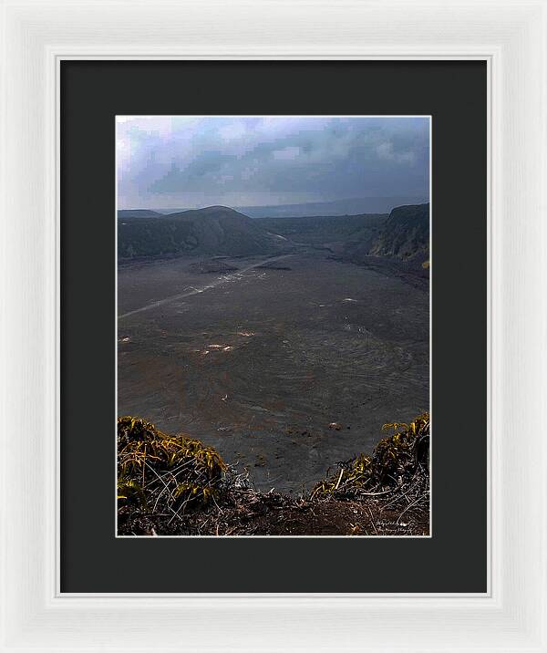 Volcano Planes - Framed Print