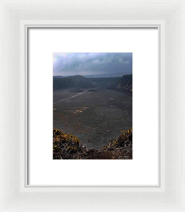 Volcano Planes - Framed Print