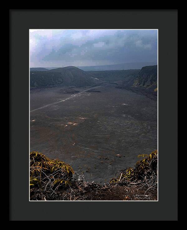 Volcano Planes - Framed Print