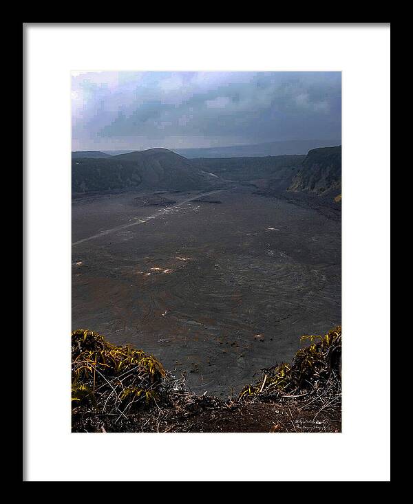 Volcano Planes - Framed Print