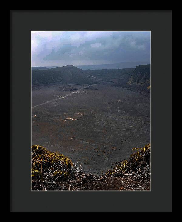 Volcano Planes - Framed Print