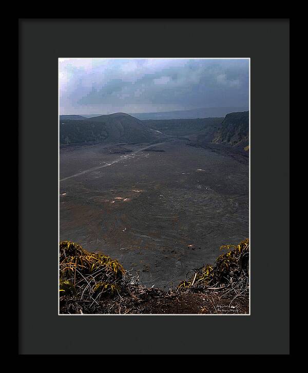 Volcano Planes - Framed Print