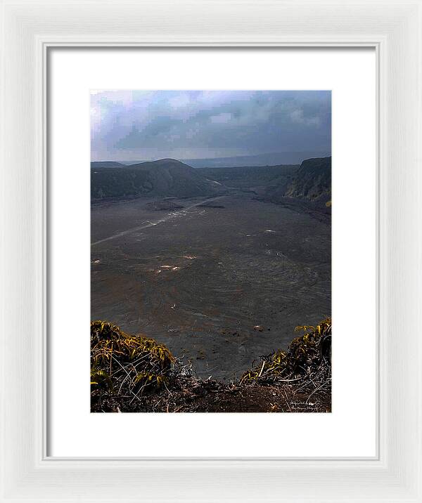 Volcano Planes - Framed Print