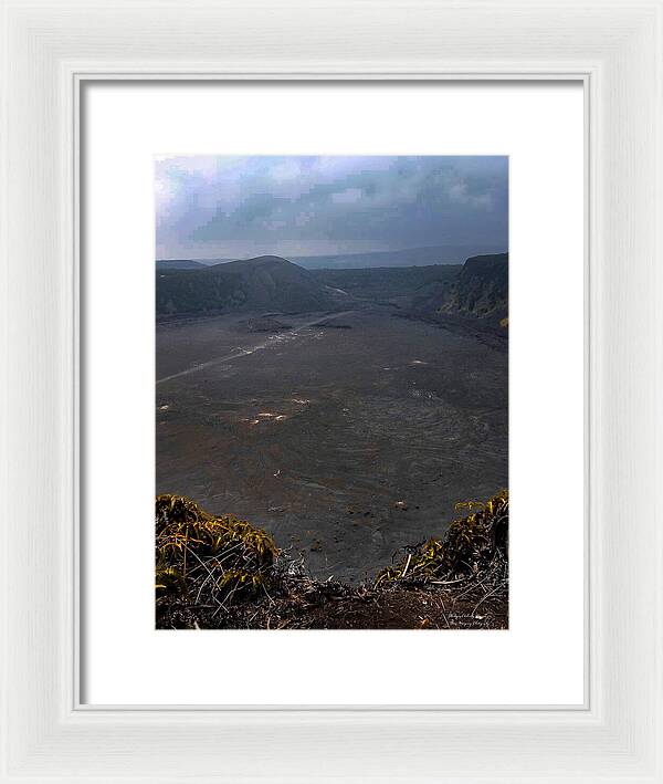 Volcano Planes - Framed Print