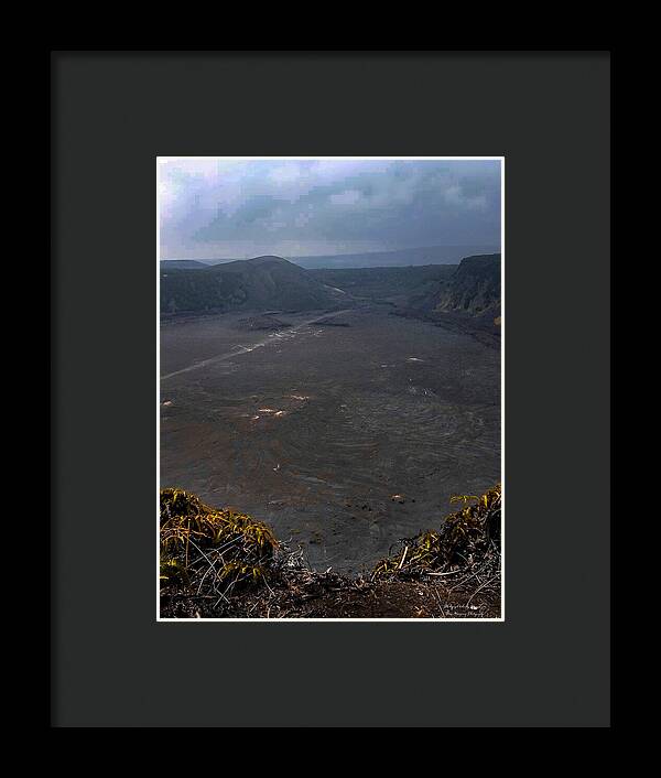 Volcano Planes - Framed Print