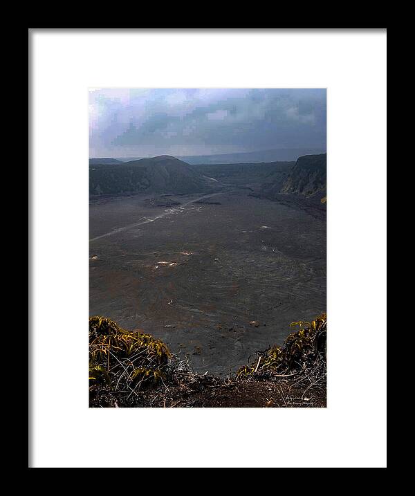 Volcano Planes - Framed Print
