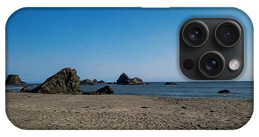 Walk on  the beach 1 - Phone Case