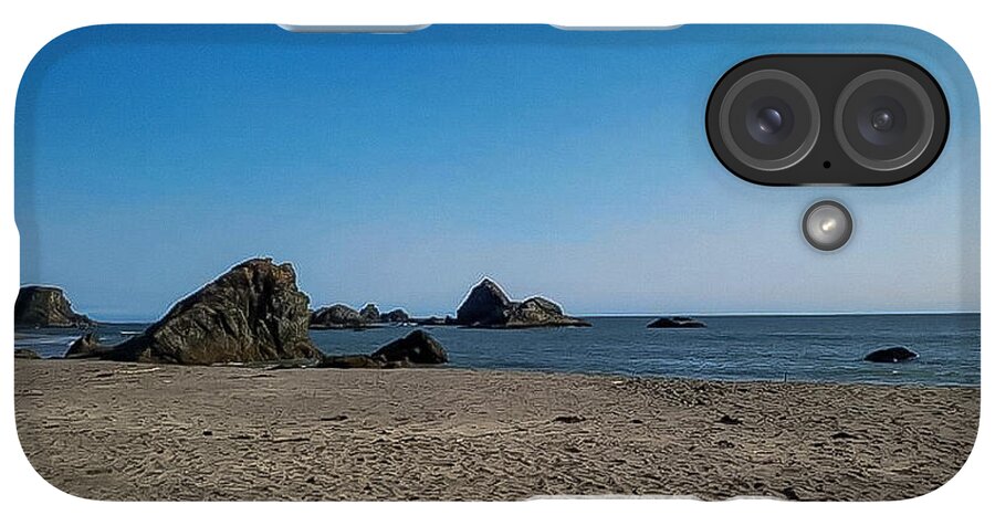 Walk on  the beach 1 - Phone Case