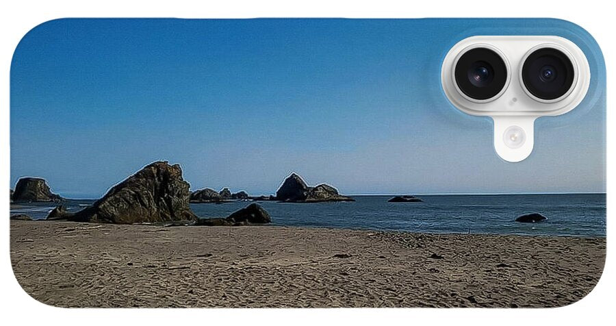 Walk on  the beach 1 - Phone Case