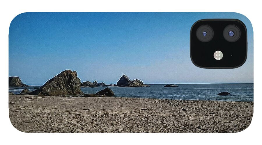 Walk on  the beach 1 - Phone Case