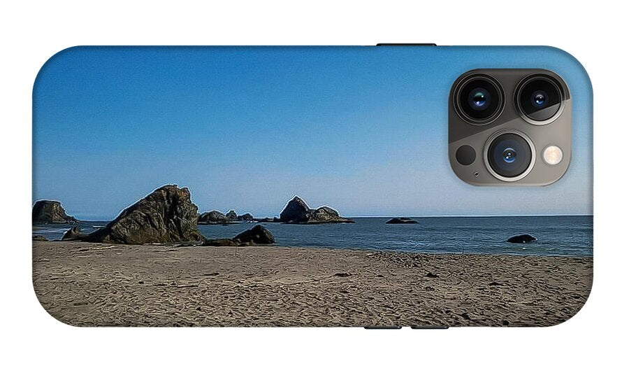 Walk on  the beach 1 - Phone Case