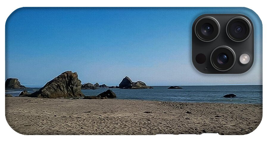 Walk on  the beach 1 - Phone Case