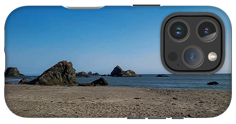 Walk on  the beach 1 - Phone Case