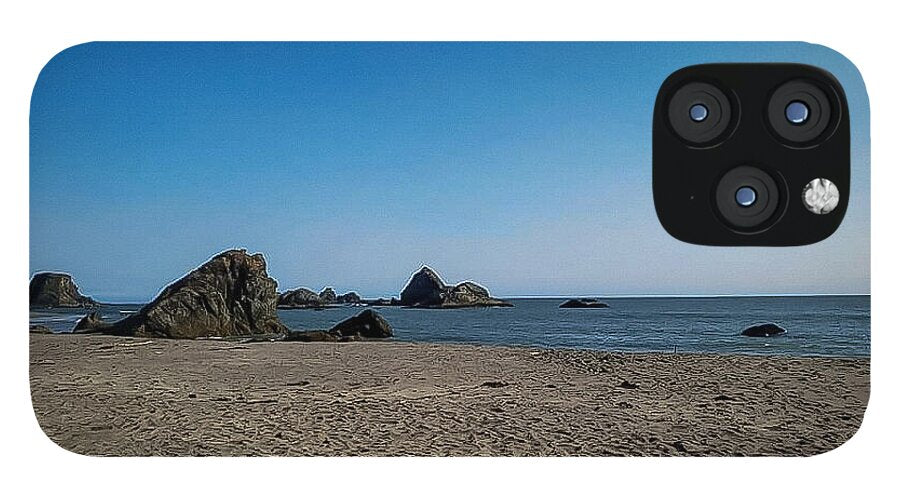 Walk on  the beach 1 - Phone Case
