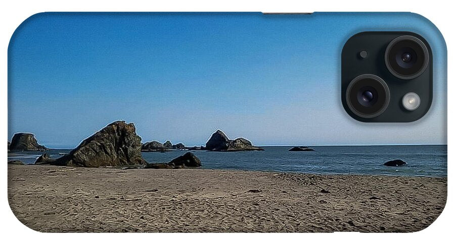 Walk on  the beach 1 - Phone Case