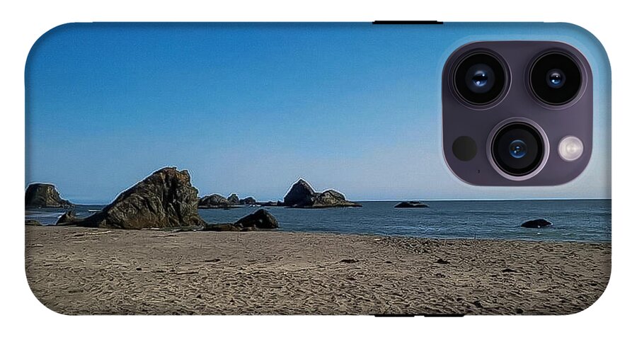 Walk on  the beach 1 - Phone Case