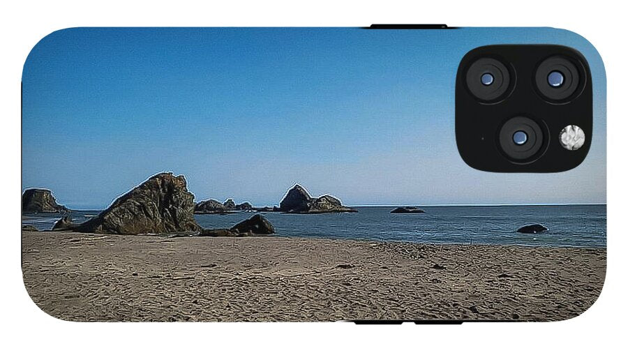 Walk on  the beach 1 - Phone Case