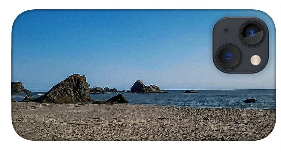 Walk on  the beach 1 - Phone Case