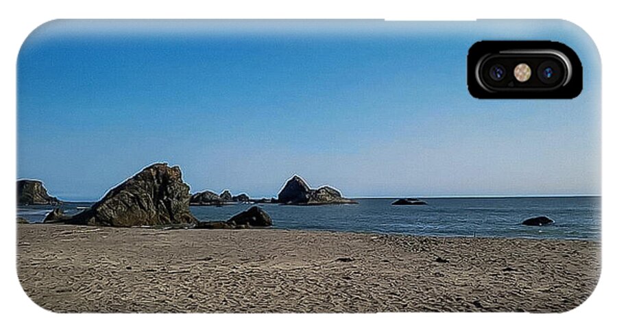 Walk on  the beach 1 - Phone Case