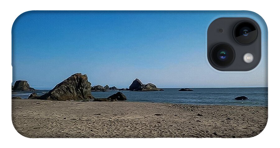 Walk on  the beach 1 - Phone Case